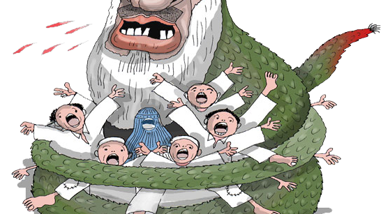 مار زنگی، ملا حامد کرزی و تشناب ملای استخبارات پاکستان