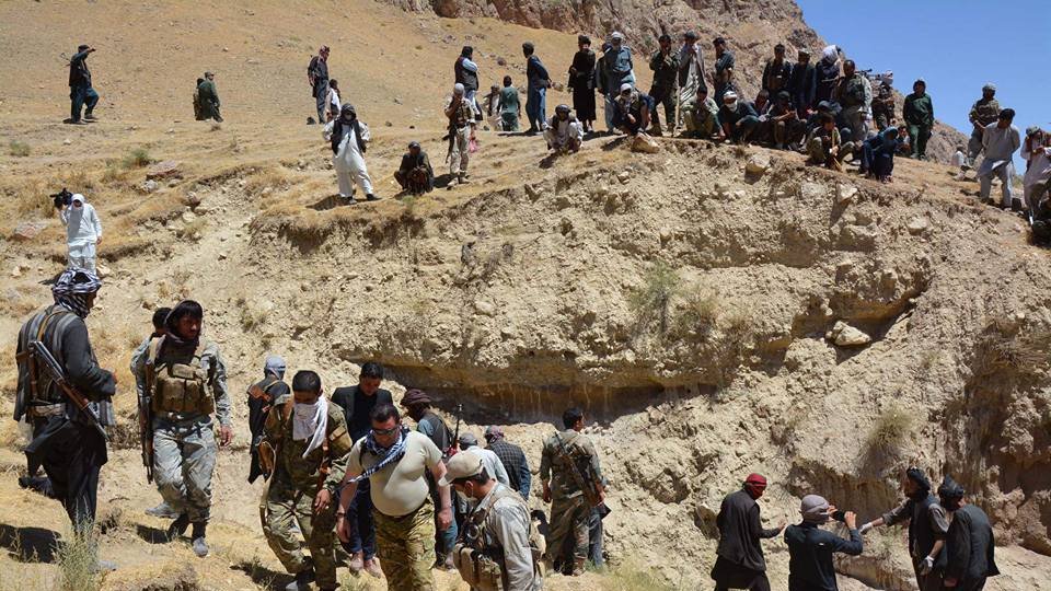 Hazara Genocide by Pashtun Taliban and IS, Mass Graves found in Mirza Olang