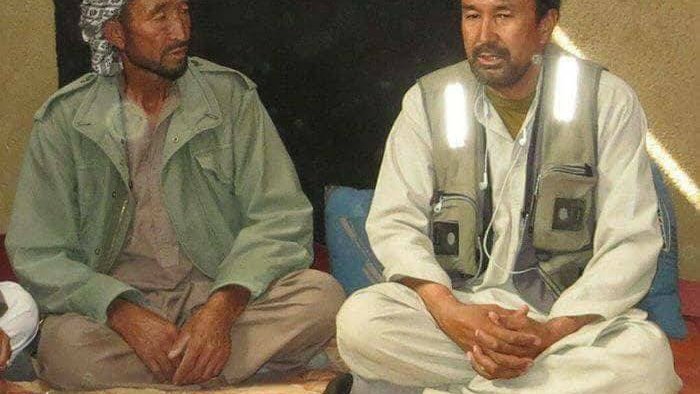 فرمانده ی ضد طالب به مقر خود بازگشت؛ حمید الله خدایی سرباز کوچک فاشیزم با دستان خون آلود به بامیان