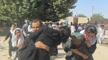 عکس هایی از حملات وحشیانه به دانش آموزان مکاتب شمال افغانستان