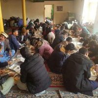 IDP of Jaghori district after the Taliban attacks. Photo provided by Bahrami