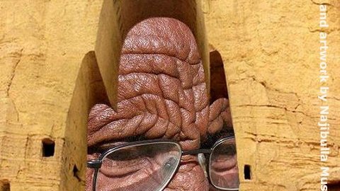  The world waiting for rebuilding of Buddha 