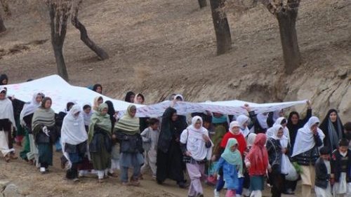 "We Afghan women appreciate and welcome the decision of our friend, The United States of America, and the international community to increase the number of troops to protect the Afghan people." 