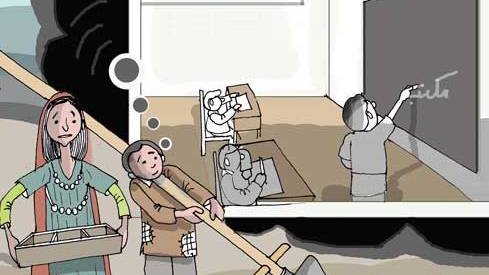 ظاهر هویدا، مکتب و ناتو