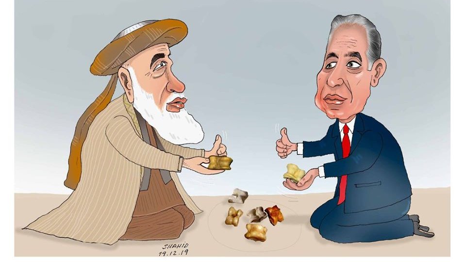 زلمی خلیل زاد و دزد بلخ اختر لوچک