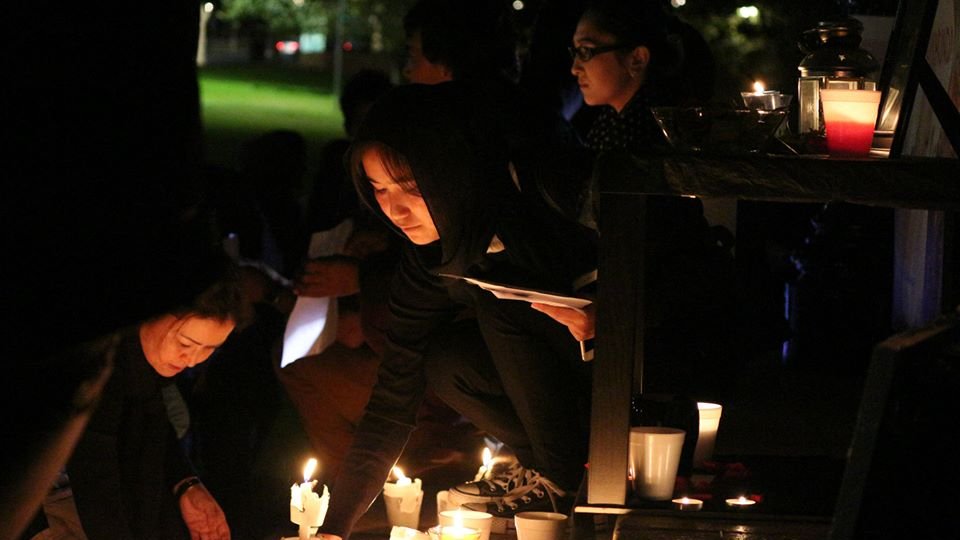 Adelaide Vigil in Memory of Farkhunda and 31 Kidnapped Hazaras