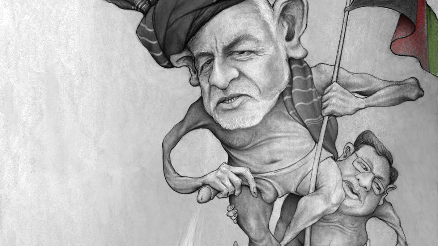 بد مستی متفکر تقلبی 