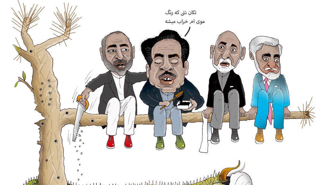 حنیف اتمر، نجیب الله و غنی احمدزی