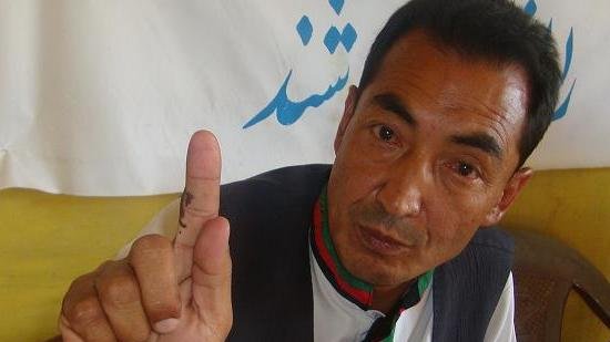 عکس هایی از پاک شدن رنگی که در انتخابات استفاده شد