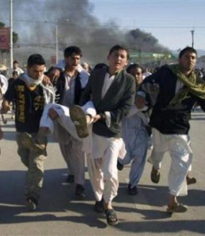 ده ها کشته و زخمی در میمنه؛ تحفه ی خونین برادران کرزی در نخستین روز عید قربان!