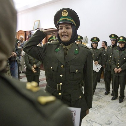 زنان در ارتش افغانستان