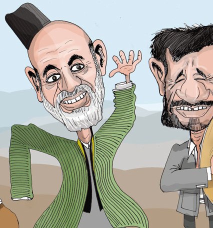 اتن ایرانی پاکستانی کرزی