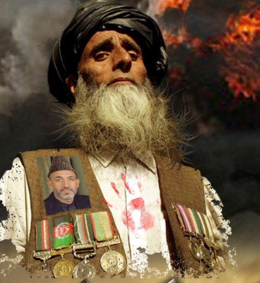 کوچی جنایت می کند، کرزی حمایت می کند!