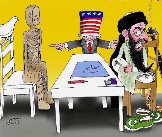 کرزی از ملاعمر در صورت مذاکره حفاظت می کند!