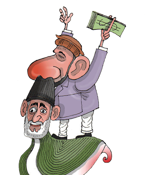 فساد: کرزی بارکش فهیم یا ...
