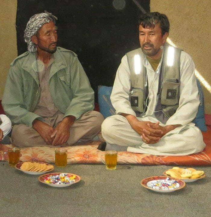 فرمانده ی ضد طالب به مقر خود بازگشت؛ حمید الله خدایی سرباز کوچک فاشیزم با دستان خون آلود به بامیان