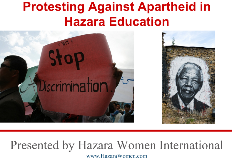 Protesting Against Apartheid in Hazara Education
