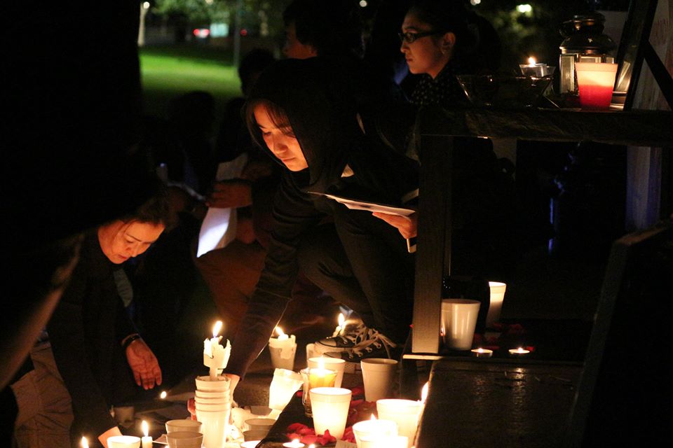 Adelaide Vigil in Memory of Farkhunda and 31 Kidnapped Hazaras